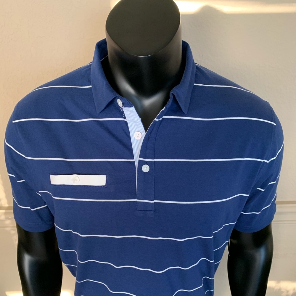 Nike Dri-Fit Men’s Medium Striped Polo